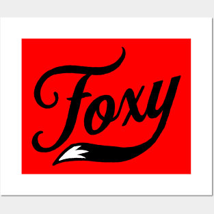 Foxy Posters and Art